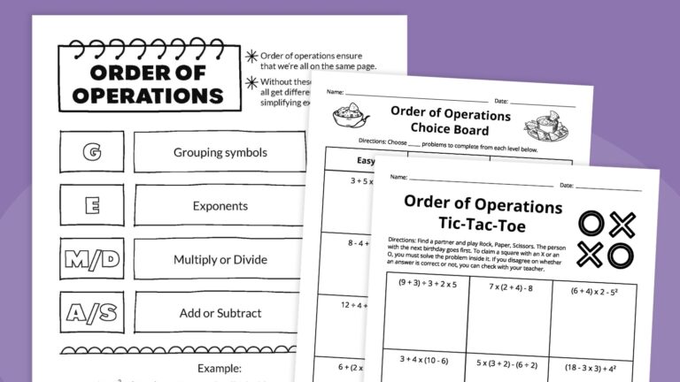 Click the button below to receive your printable periodic table worksheet bundle.