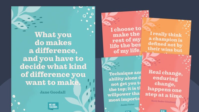 Women's History Quotes Posters