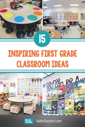 15 Fun & Inspiring First Grade Classroom Ideas - We Are Teachers