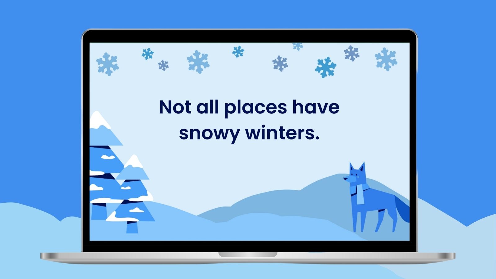 Get my Google Slides presentation of facts about winter!
