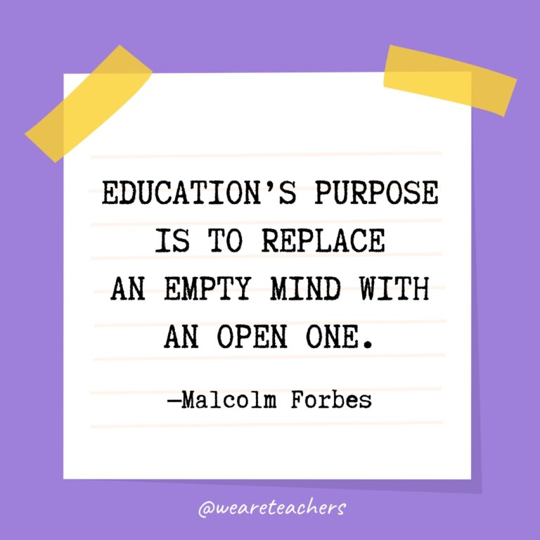 50 Of The Best Quotes About Education