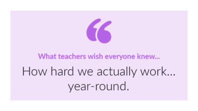 30 Things Teachers Wish Everyone Knew About Them And The Provession