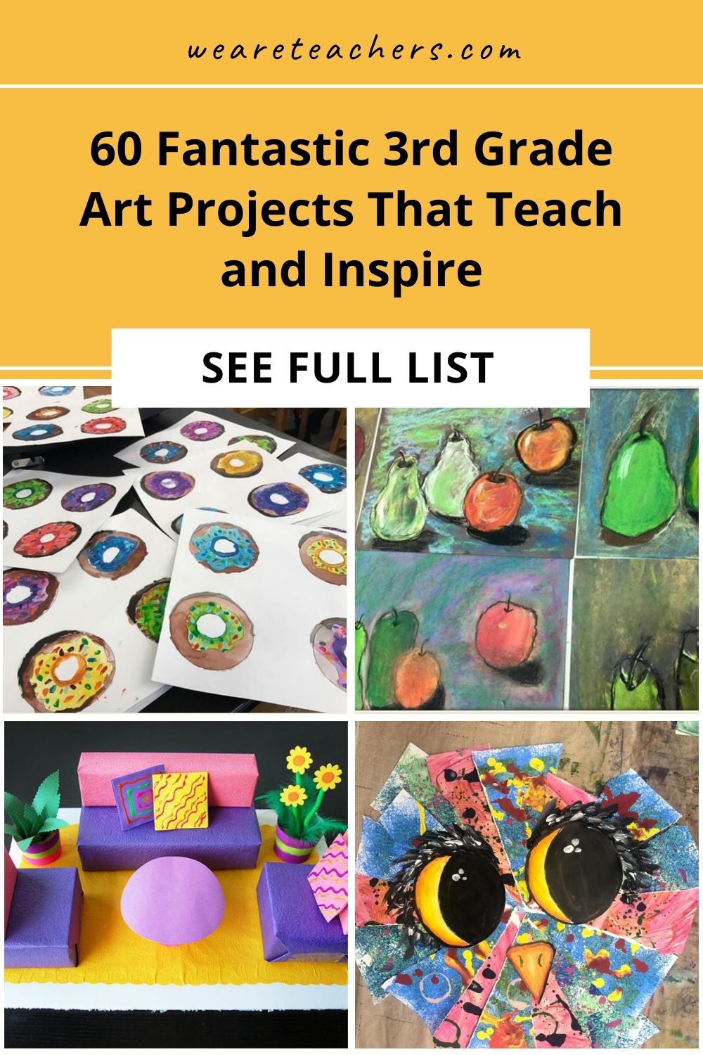 Teach your 3rd grade art students about famous artists and help them develop their creative skills with these clever projects.