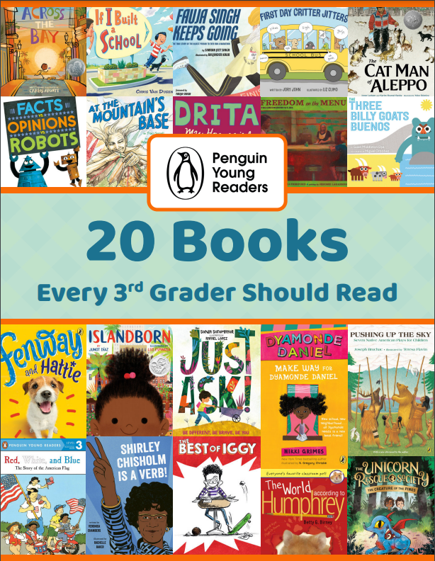 Free Printable! Best Books for Every Grade From Penguin Young Readers