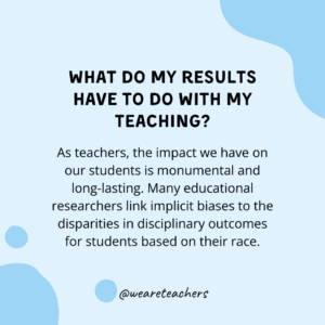 Implicit Bias Tests — Why Every Teacher Should Take a Few