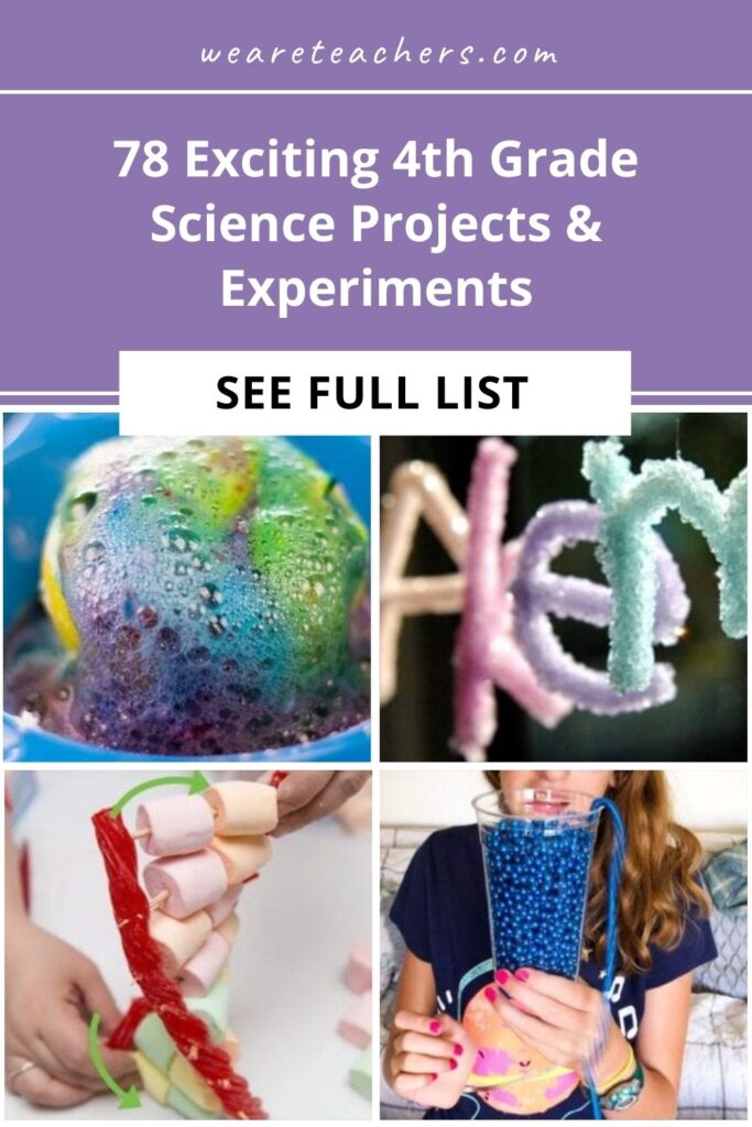 Whether you need 4th grade science fair project ideas or are a teacher looking for engaging experiments for the classroom, find them here!