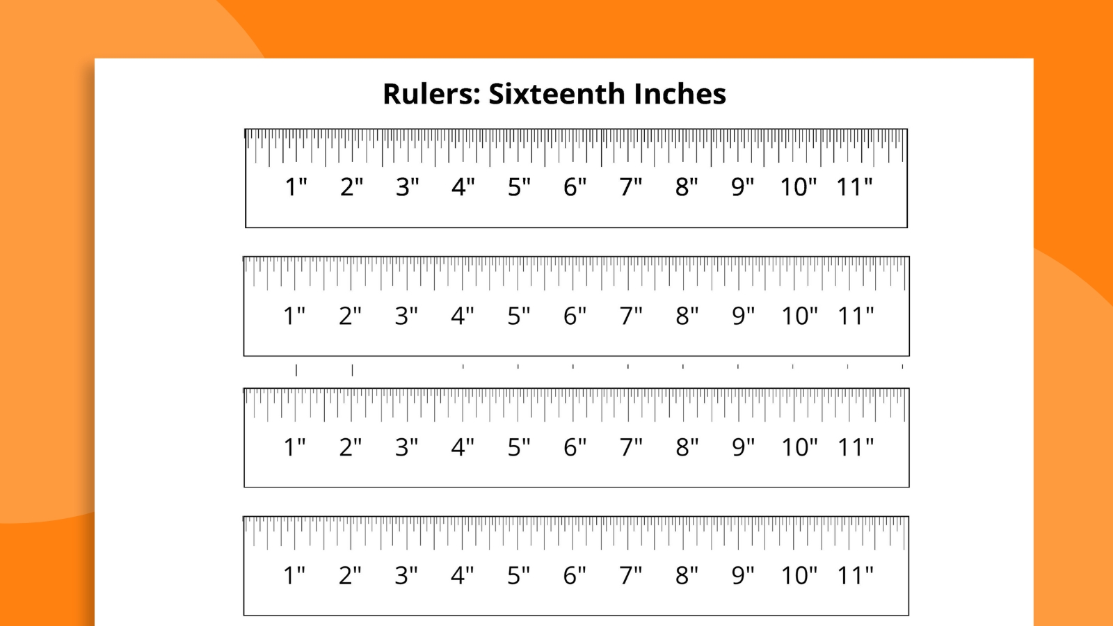 Free Printable Ruler Bundle With Standard American and Metric ...