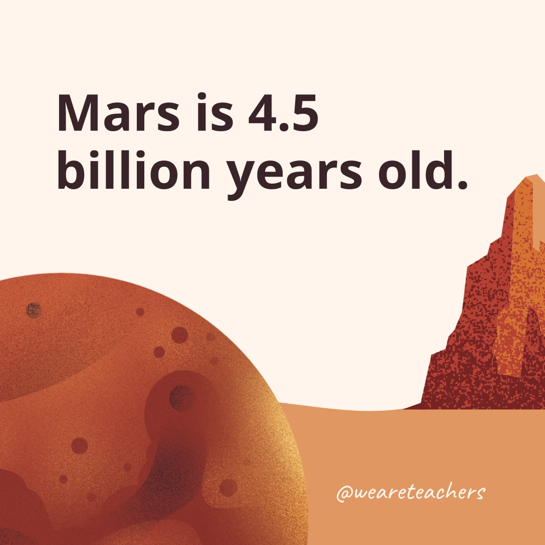 an-image-of-the-planet-mars-with-information-about-its-planets-and