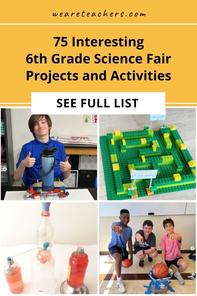 This roundup includes interesting 6th grade science fair projects, as well as classroom demos and hands-on science activities to try.