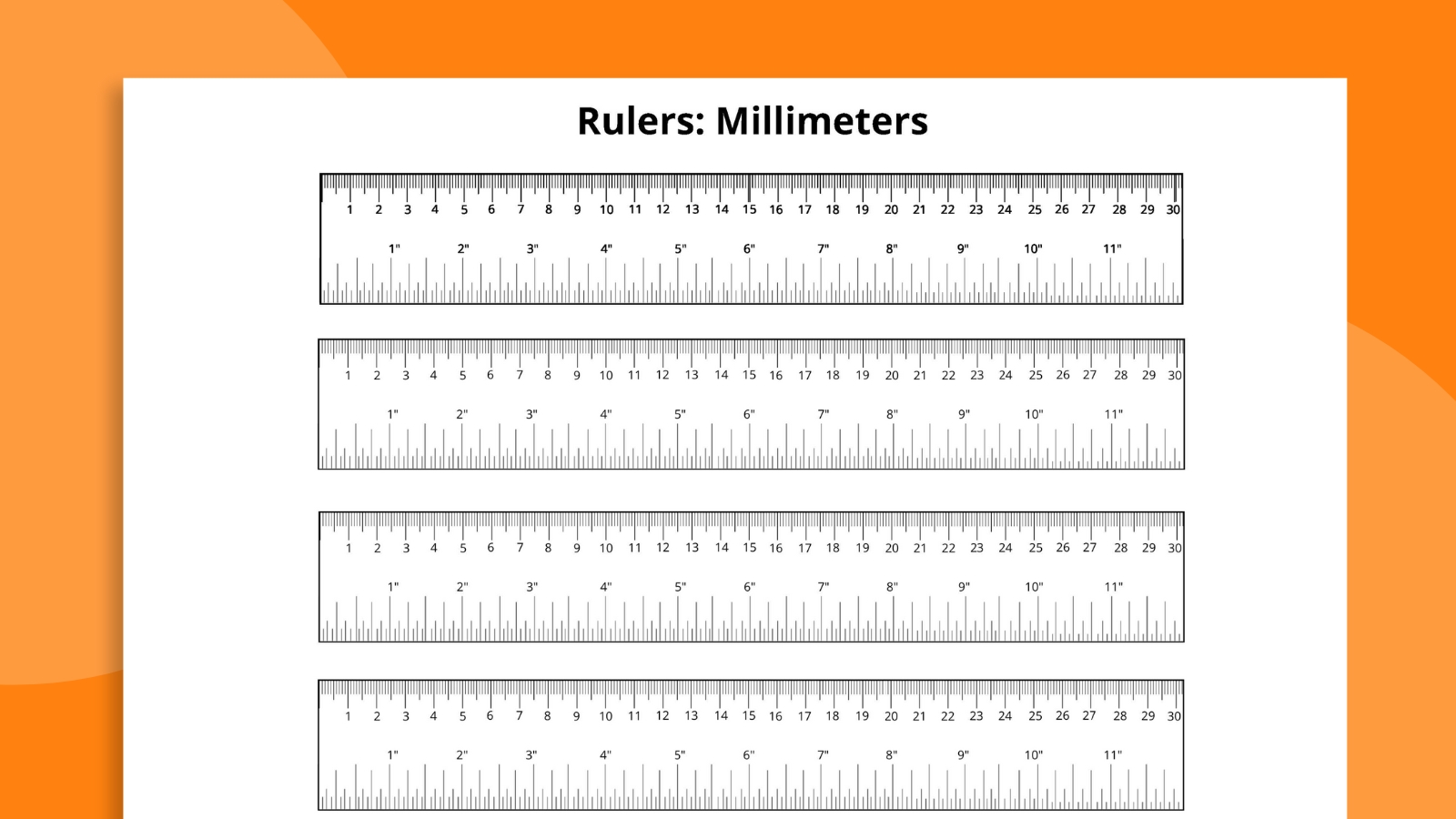 Centimeters, Decimeters, and Millimeters