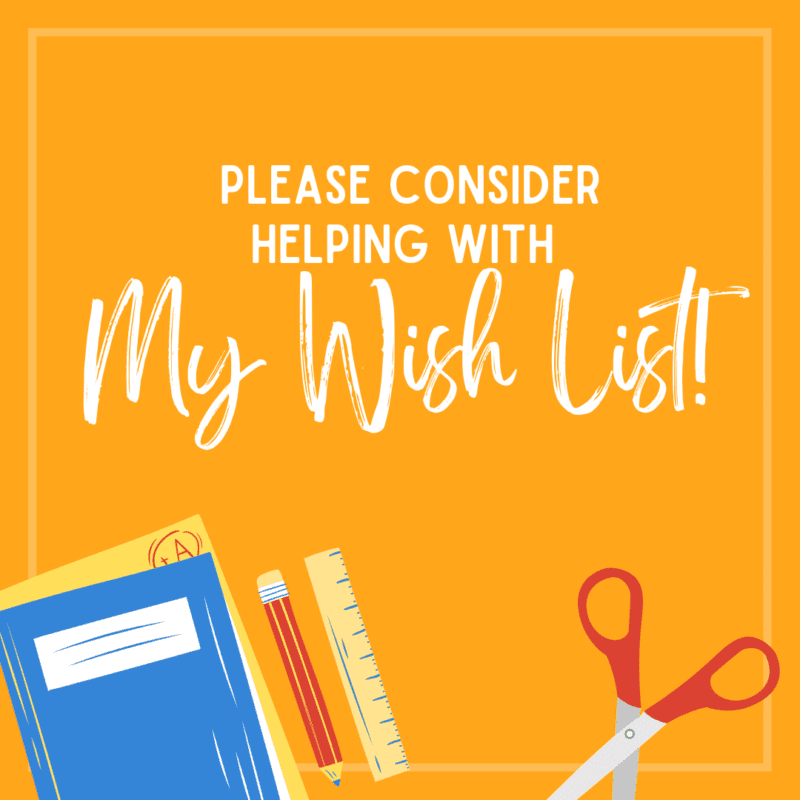 Teacher Wish List: How To Set Up and Share