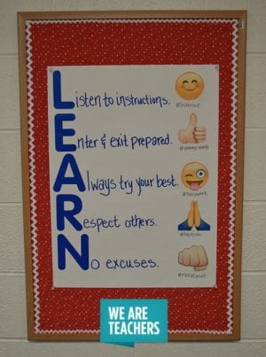 19 Classroom Management Anchor Charts - We Are Teachers