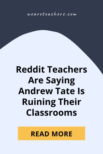 Reddit Teachers Say Andrew Tate Is Ruining Their Classrooms