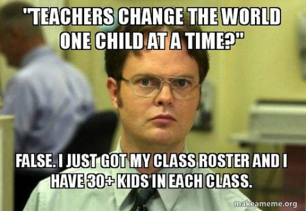 funny elementary teacher memes
