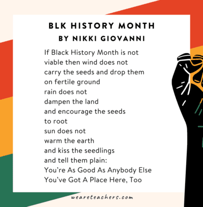 49 Powerful Black History Month Poems for Kids, Teens, and Adults