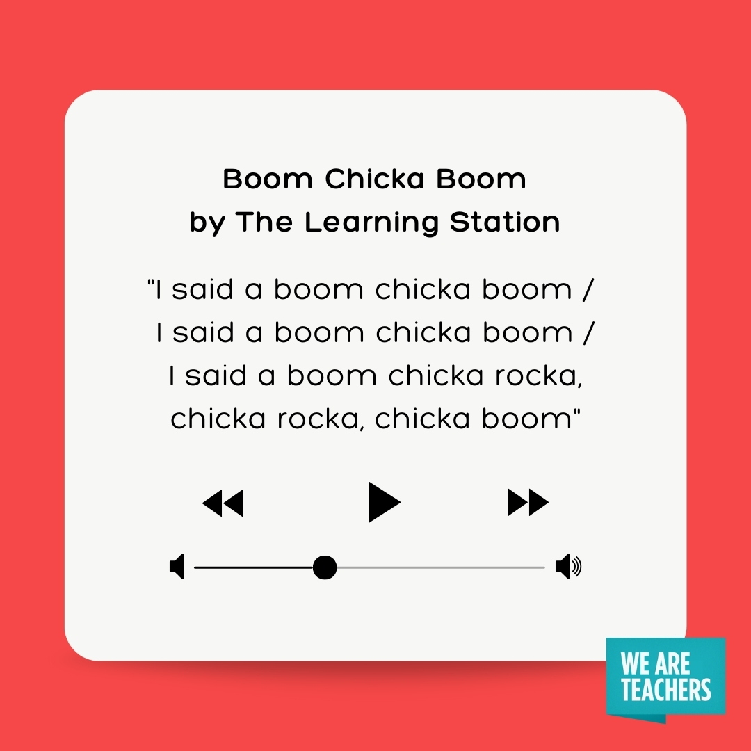 Boom Chicka Boom by The Learning Station