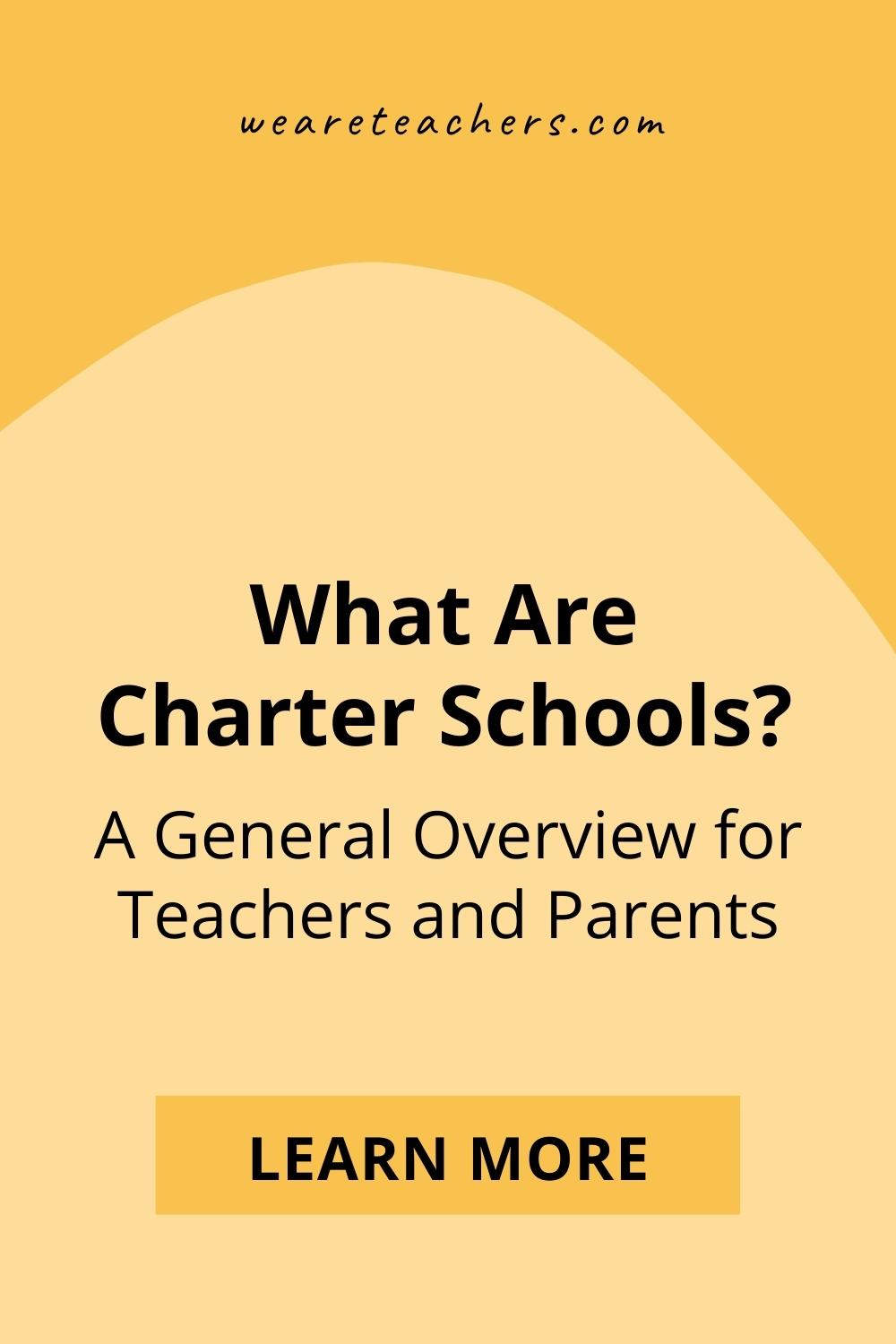 What Are Charter Schools? An Overview for Teachers and Parents