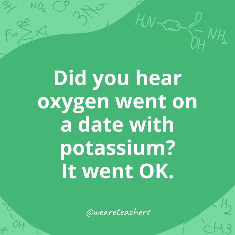 65 Hilarious Chemistry Jokes and Puns - galaxyconcerns