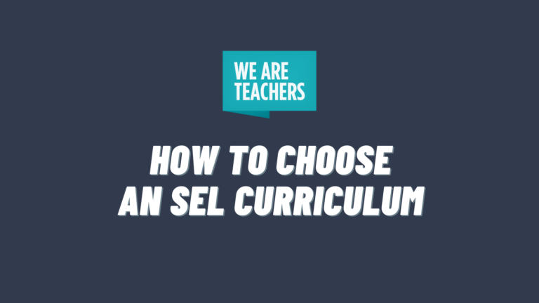 how to choose an S E L curriculum