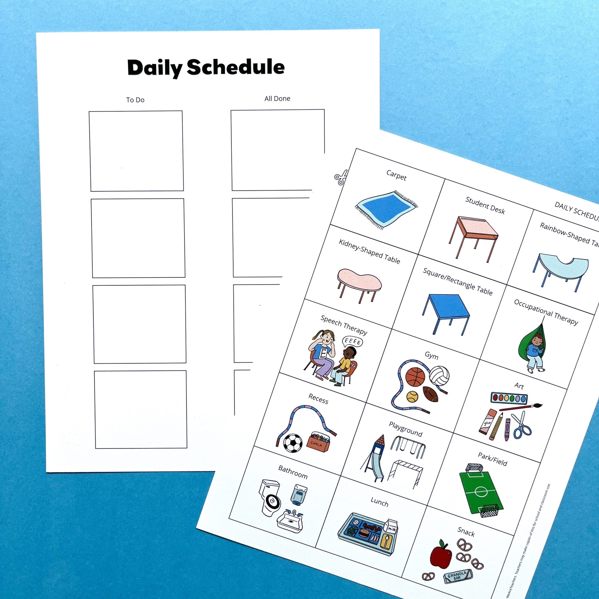 5 Free Visible Schedule Templates Plus How To Use Them Being