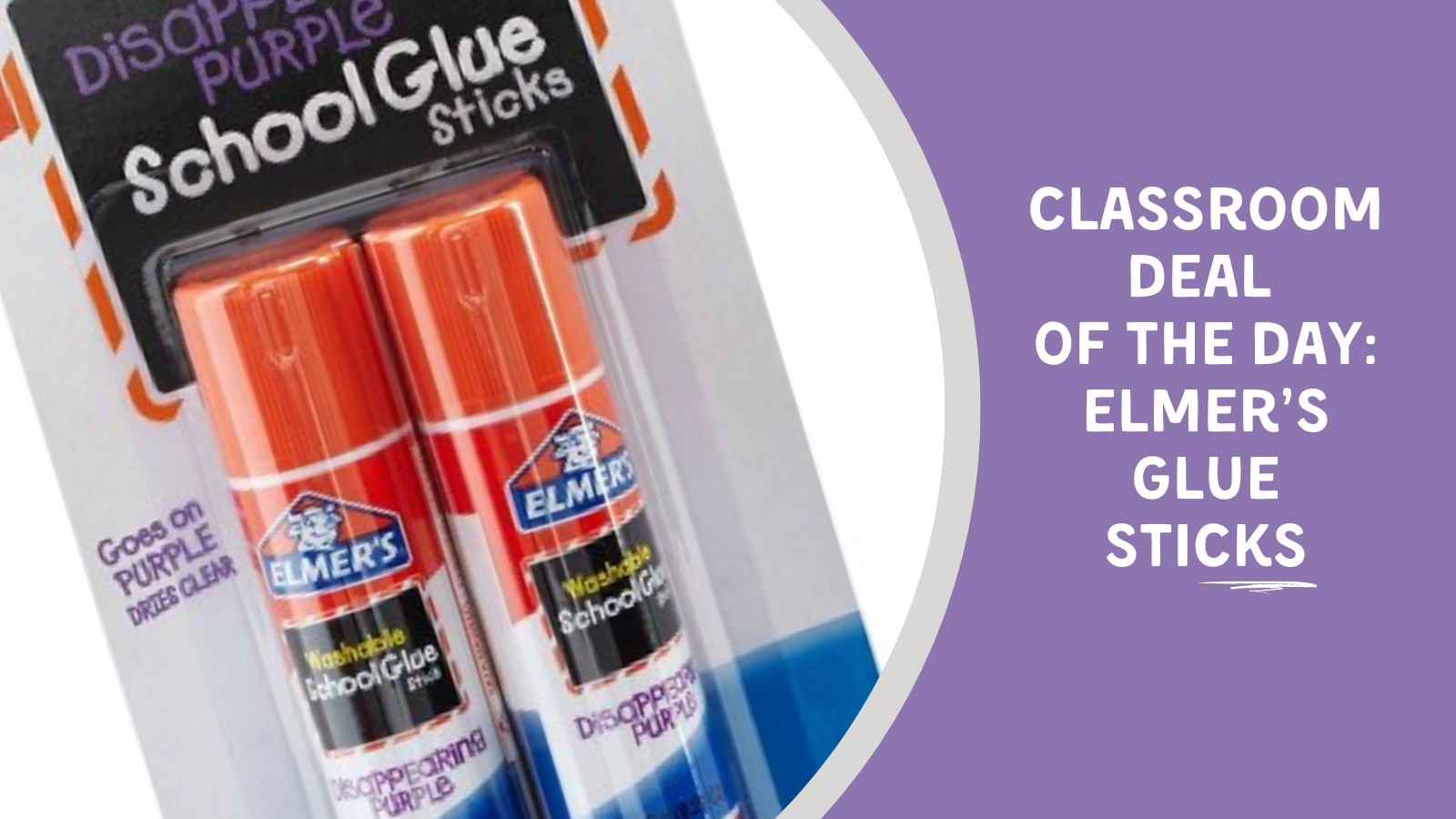 Deal of the Day Elmers Glue Sticks