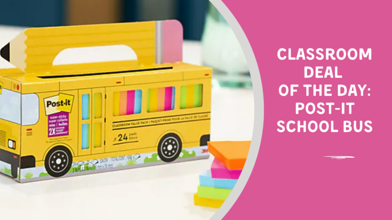Deal of the Day Post-It Bus