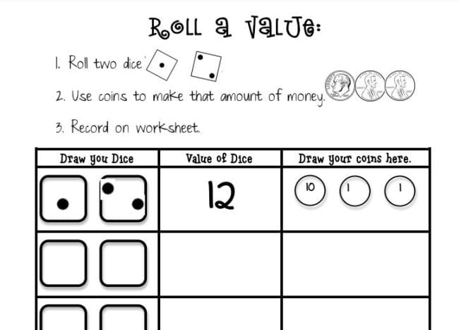 An Apple For The Teacher: Math Dice Games Your Kids Will Love