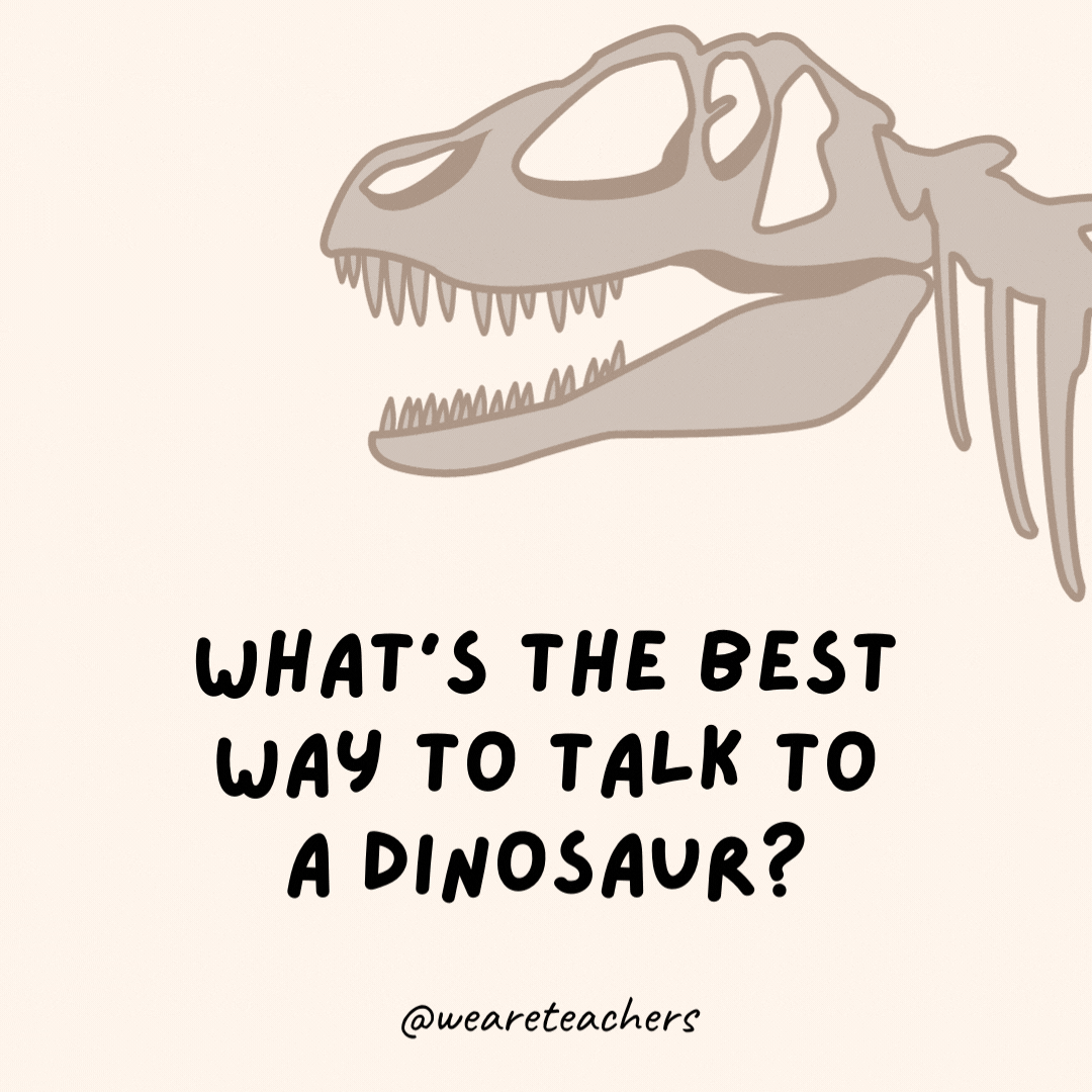 نكت ديناصور للأطفال التي هي جبنة ومرحة! – موقع الدكتور العتيبي