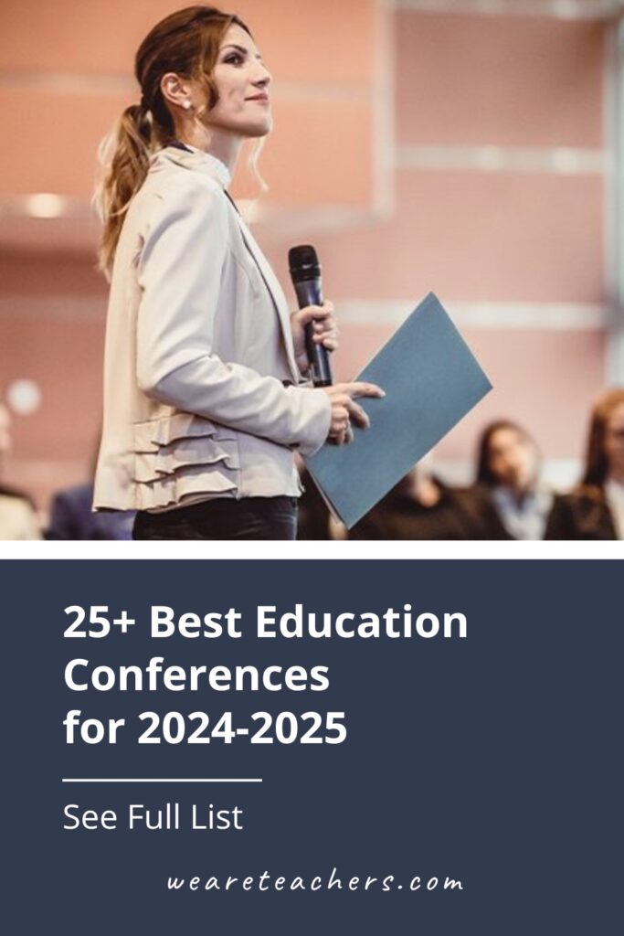 The best education conferences help you recharge, network with peers, and come home with exciting new ideas for your school and classroom.