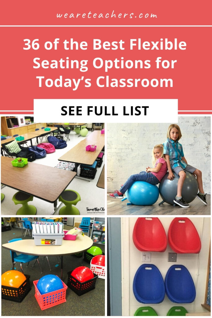 Flexible seating is a popular choice in classrooms. Here are some of the best flexible seating options on the market.