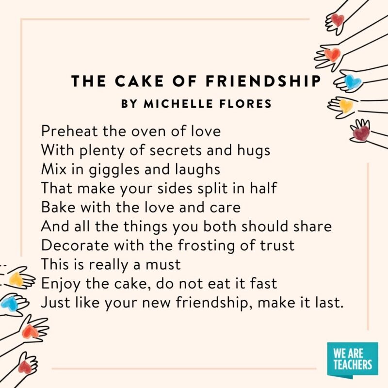 Famous Friendship Poems For Kids