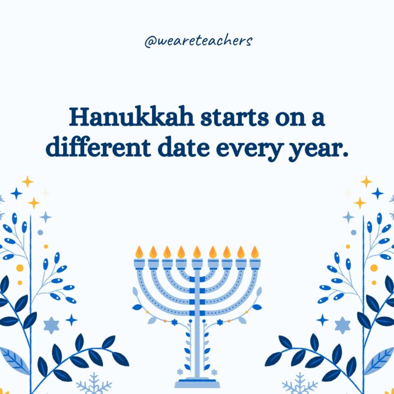 25 Hanukkah Facts Everyone Should Know Brand New State OK