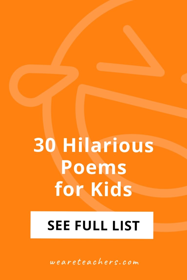 30 Hilariously Funny Poems for Kids