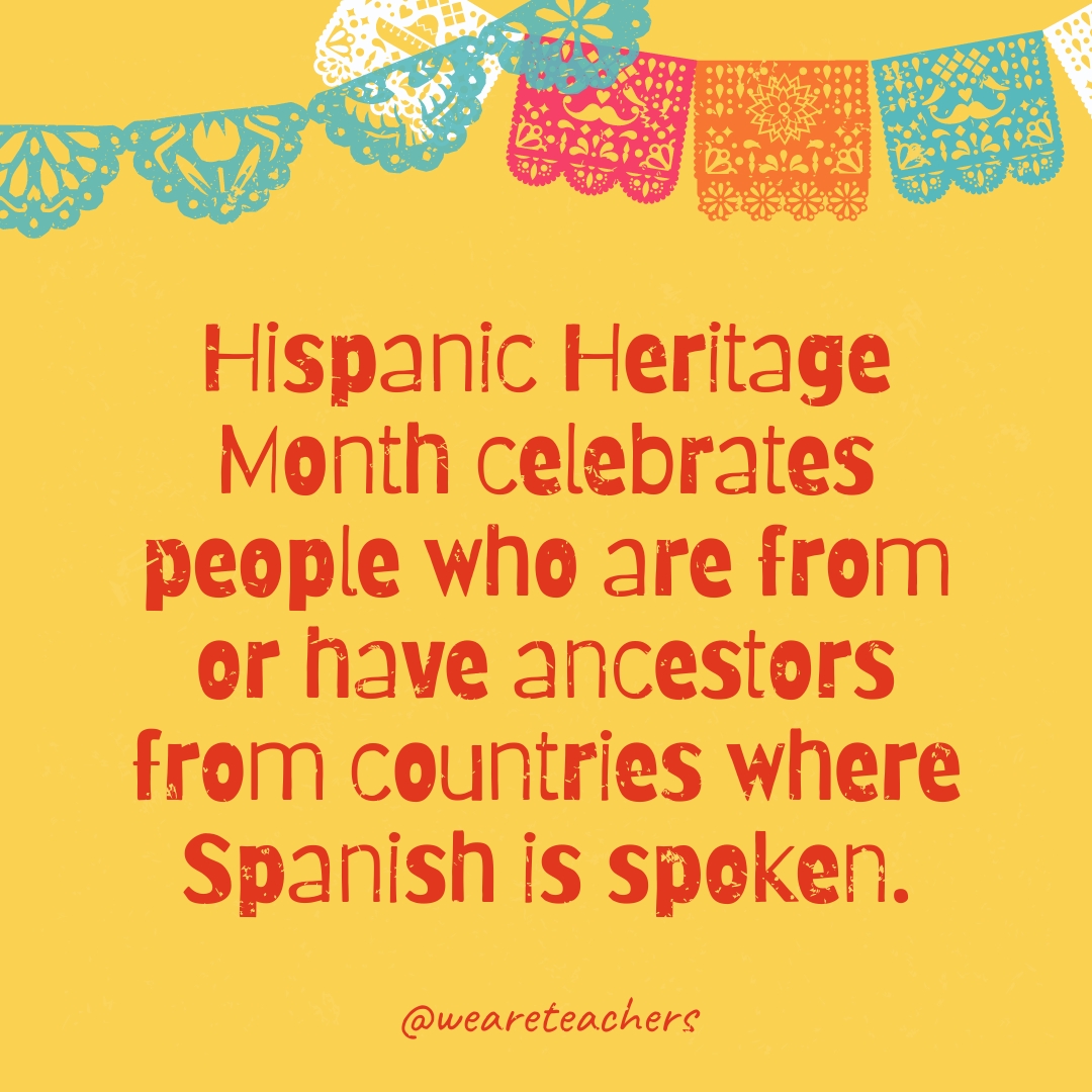 25 Meaningful National Hispanic Heritage Month Facts Brand New State OK