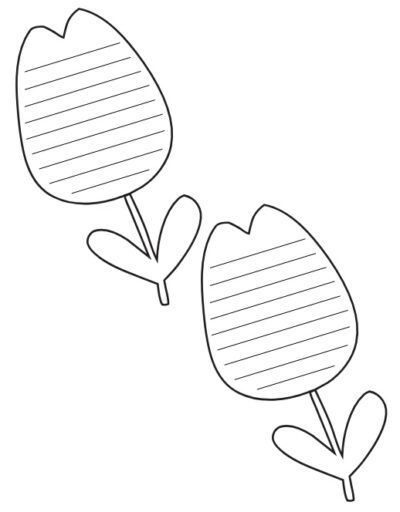 Free Printable Flower Template