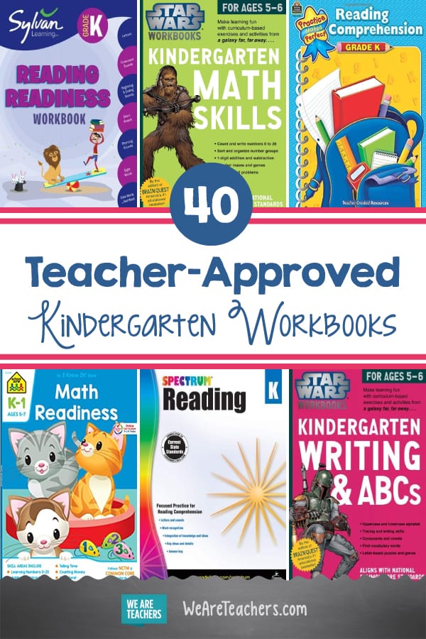 40 Teacher-Approved Kindergarten Workbooks