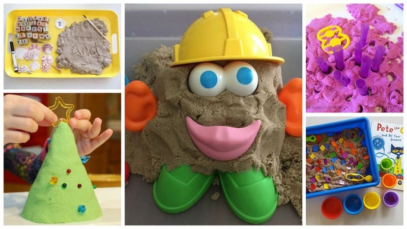 How to Make Kinetic Sand • The Best Kids Crafts and Activities