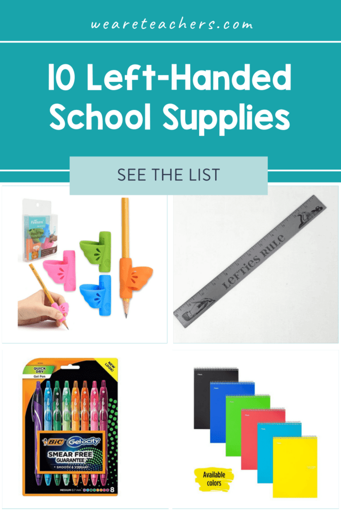 10 Left-Handed School Supplies for Your Southpaw Students