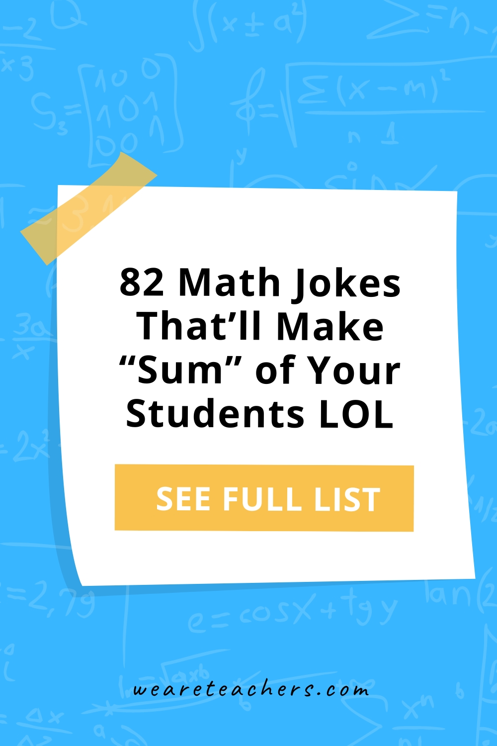 Math Jokes for Kids to Share in the Classroom