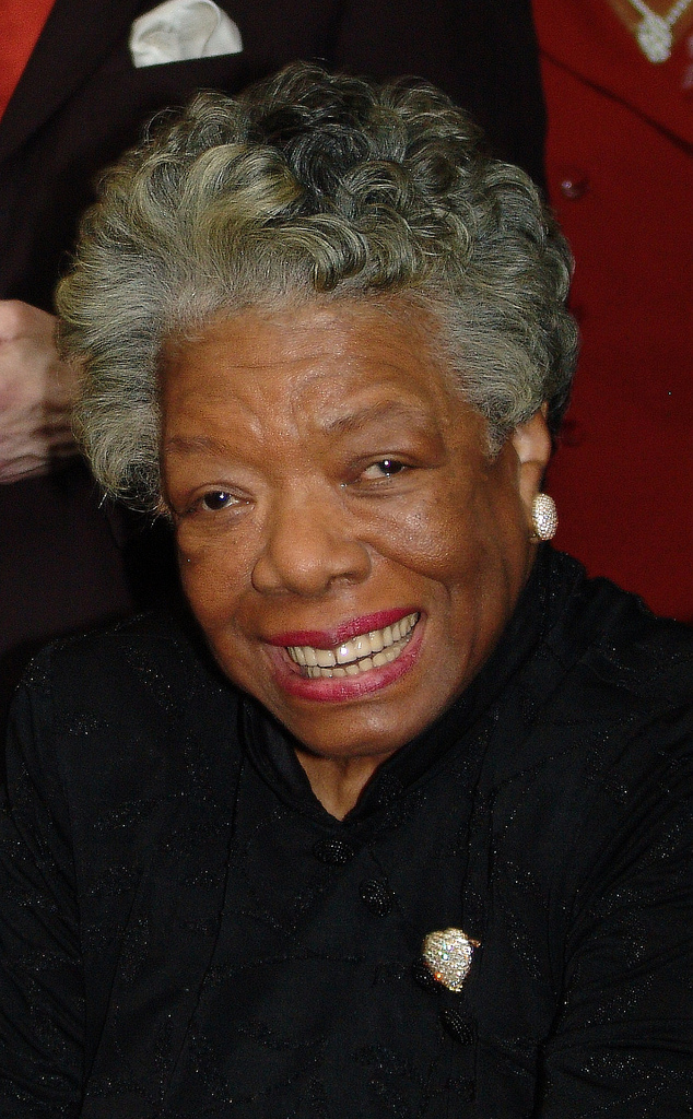 Maya Angelou closeup