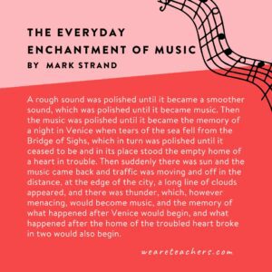 30 Poems About Music To Bring Us Together