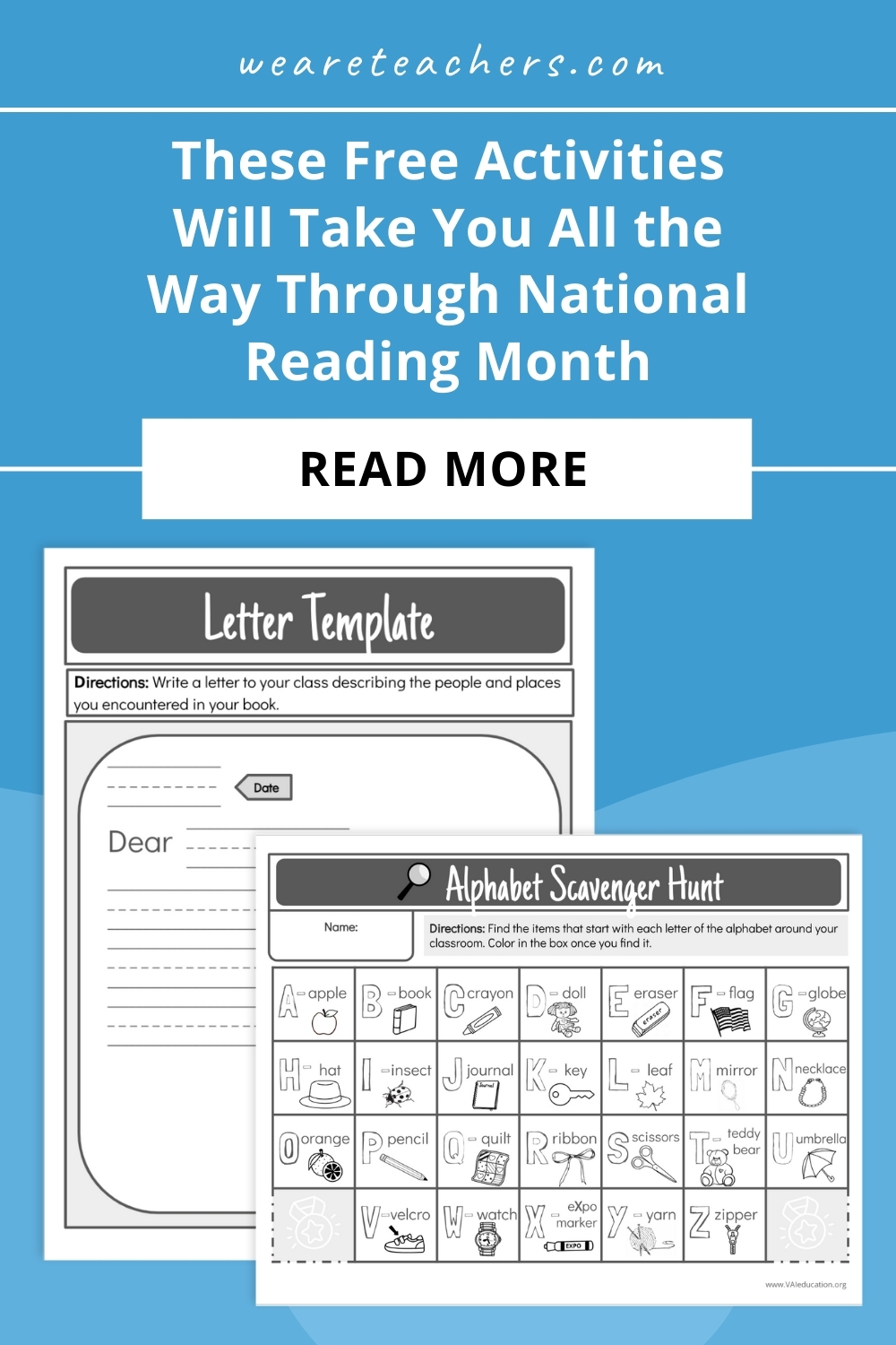 Looking for National Reading Month activities? The 