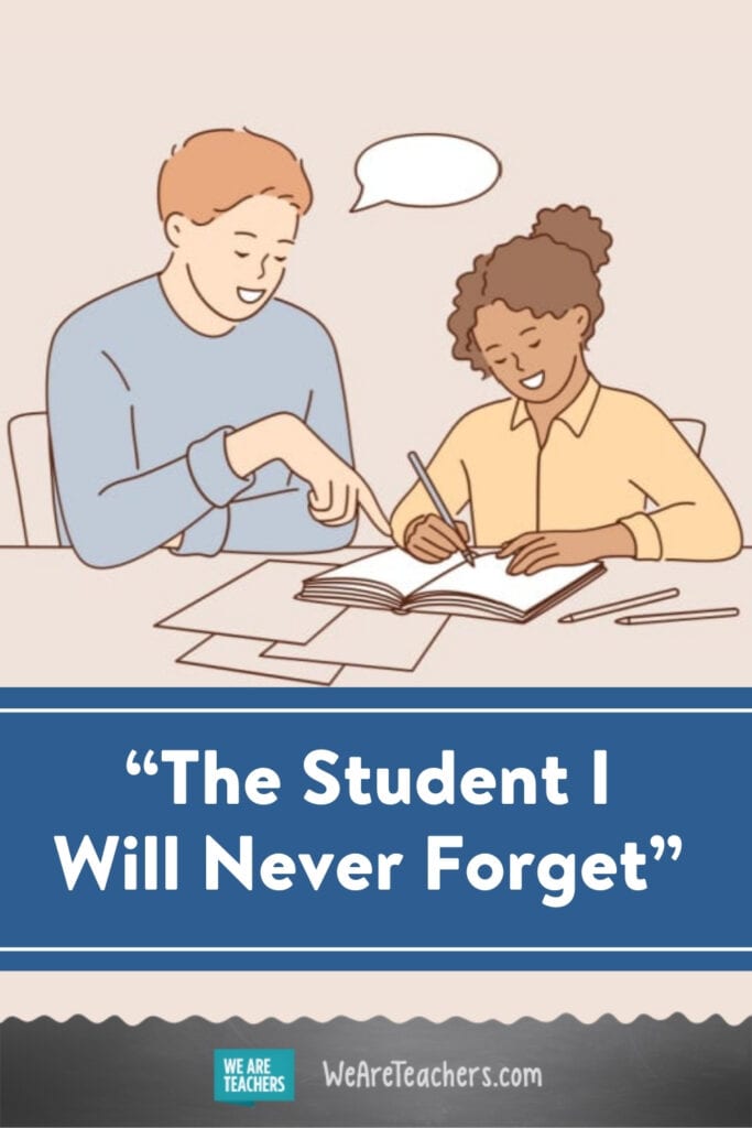 write an essay on a teacher i cannot forget
