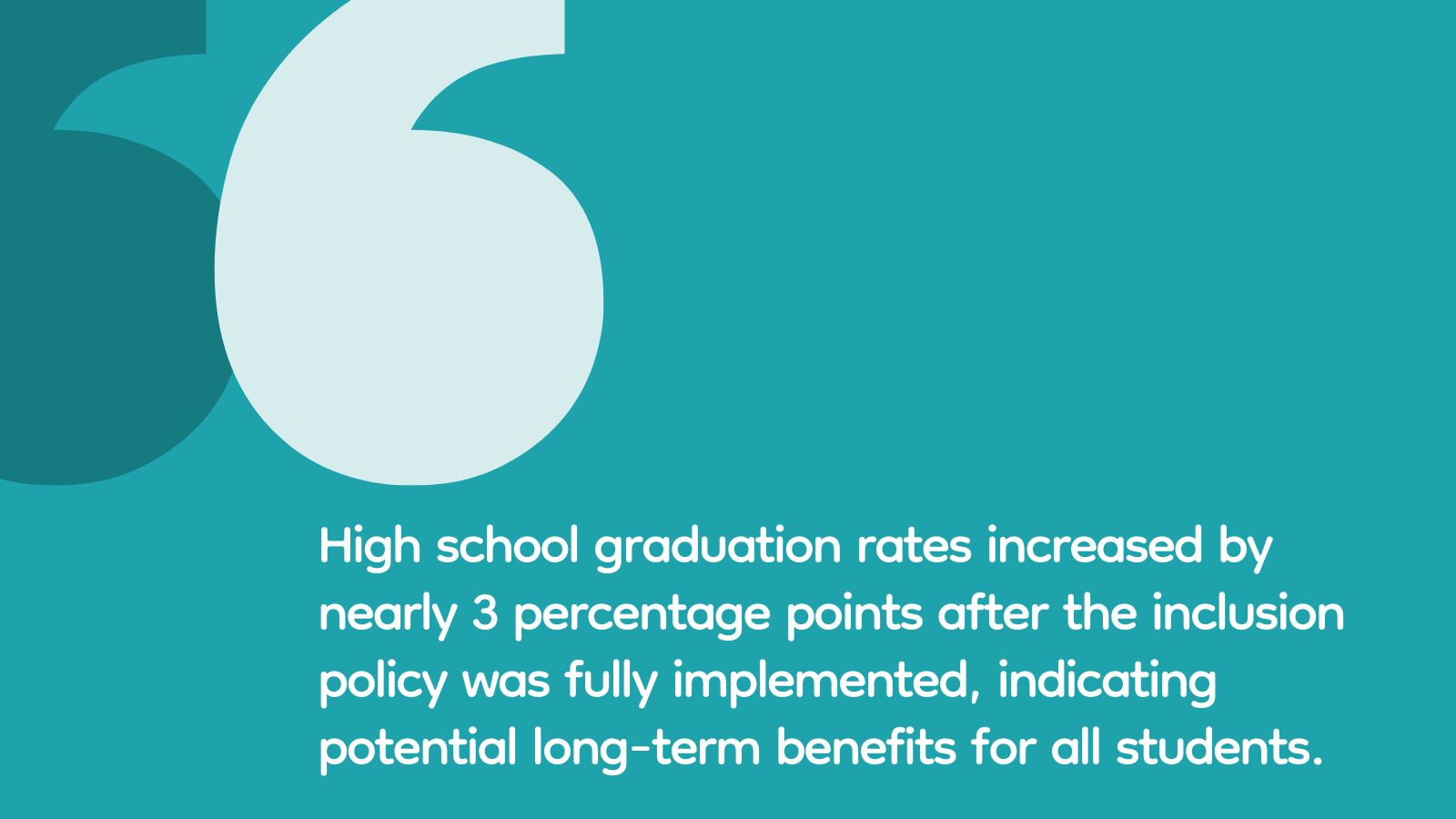 New Research Says Including Students With Disabilities in General Ed Classrooms Benefits Everyone