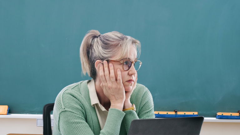 Teacher thinking about what teachers need principals to know