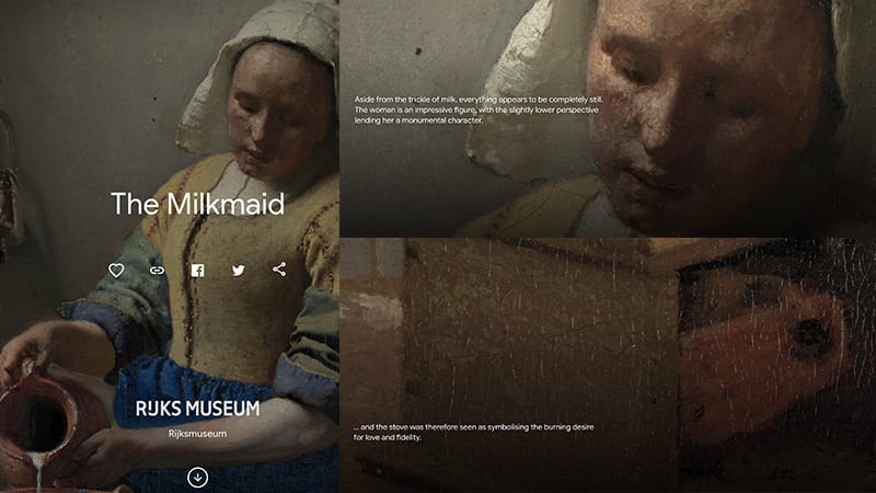 Rijksmuseum -- art museum virtual field trips