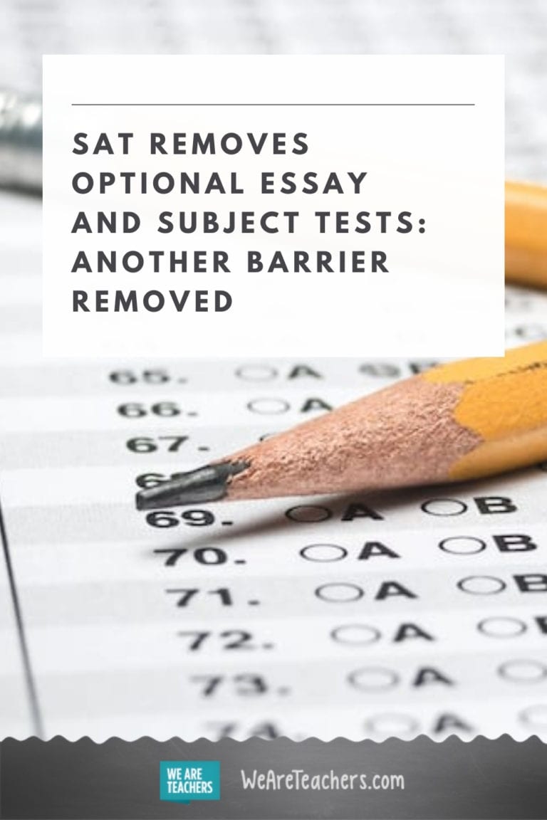 sat remove essay