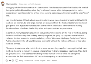 Are Women Teachers Treated Worse? Reddit Teachers Weigh In