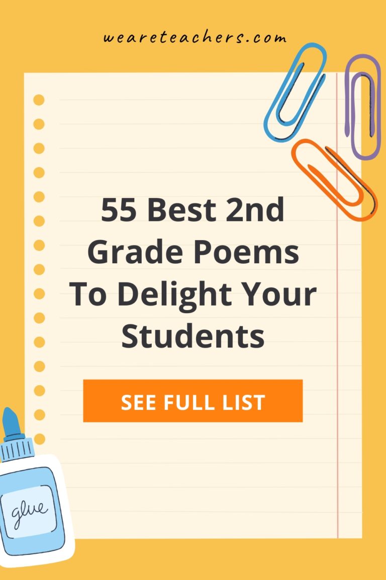 55 Best 2nd Grade Poems To Delight Your Students