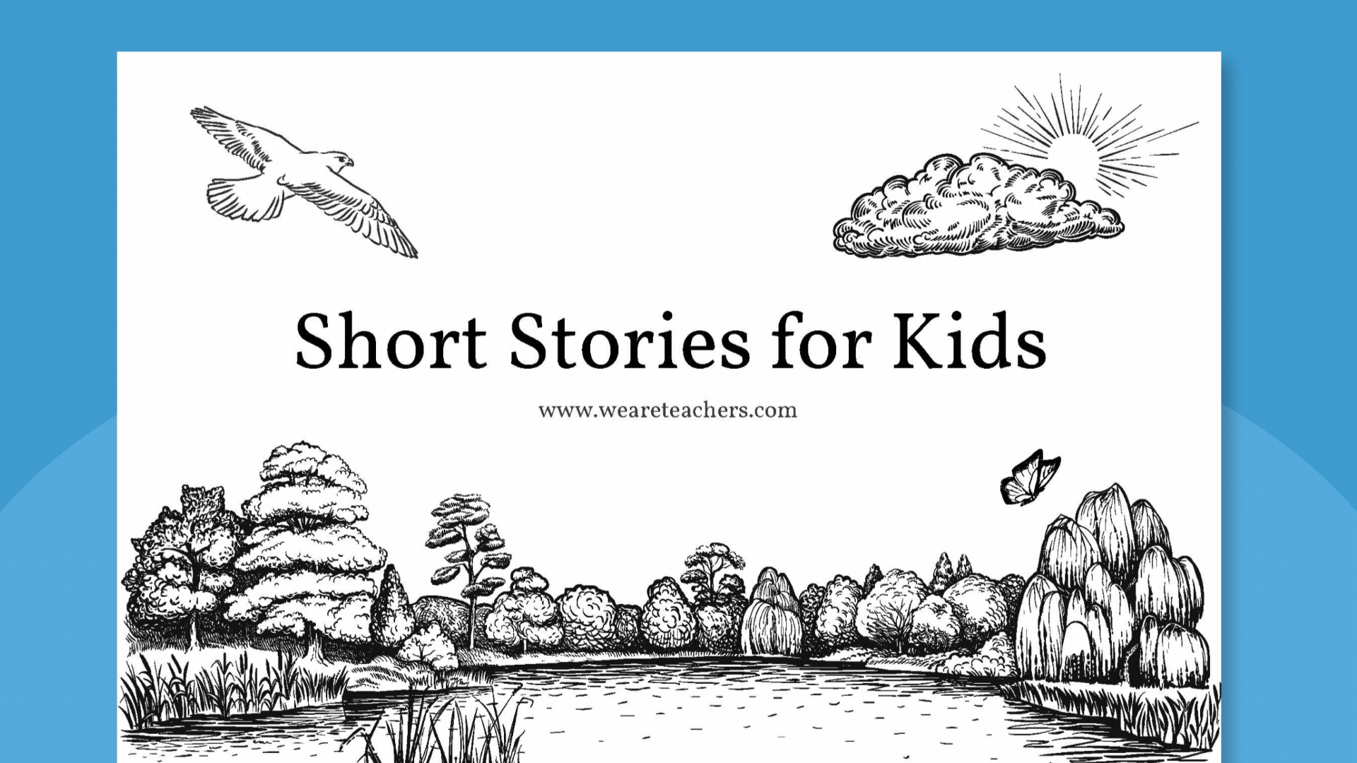 GIF featuring printable short stories for kids.
